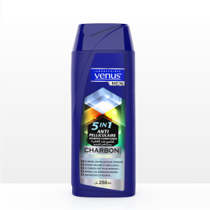 SHAMPOOING ANTIPELLICULAIRE 5EN1 CHARBON