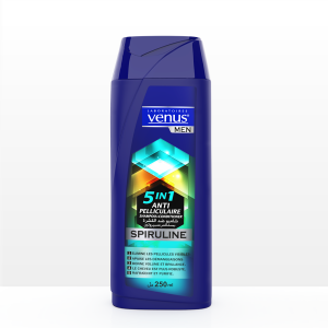 SHAMPOOING ANTIPELLICULAIRE 5EN1 SPIRULINE