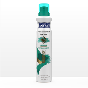 DÉODORANT–QAMAR– PERFUME SENTEUR AMBRÉE