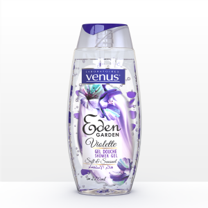 GEL DOUCHE AUX PETALES DE ROSES –EDEN GARDEN– VIOLETTE