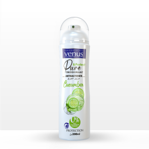 DÉODORANT–PURE & PROTECT– ANTIBACTERIEN –CUCUMBER​