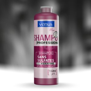 SHAMPOOING PROFESSIONNEL SANS SULFATES À LA KÉRATINE – 1 L