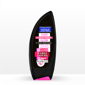 APRES SHAMPOOING SUBLIMATEUR – HAIR GLOW – A L'ACIDE HYALURONIQUE – HABBA SAOUDA